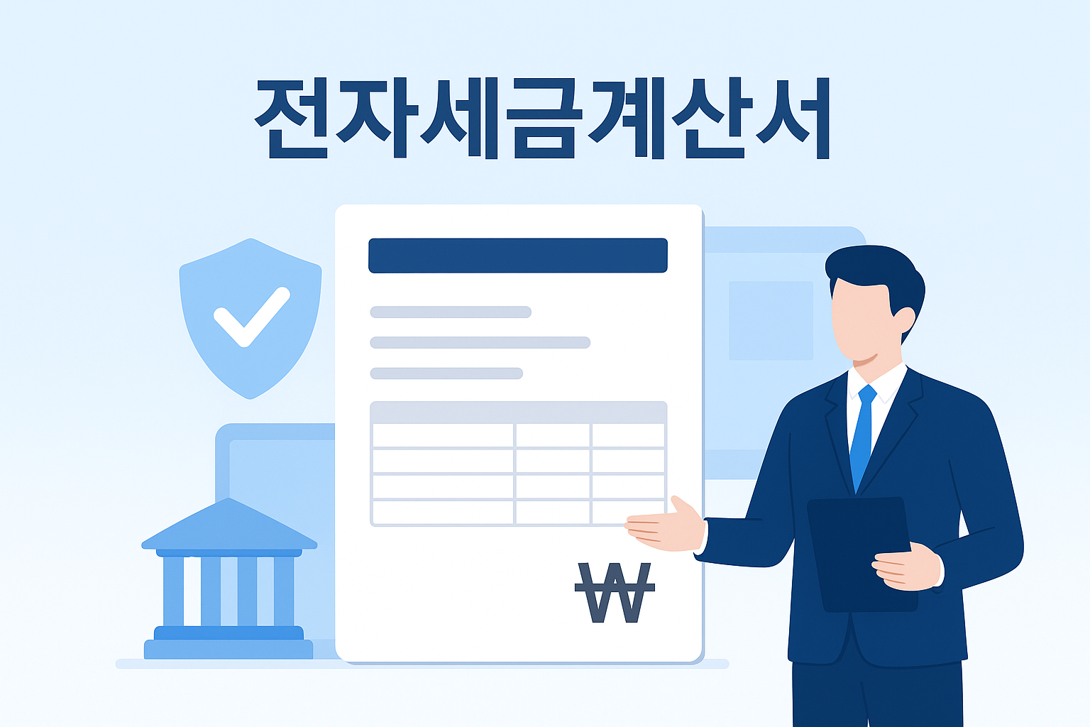 전자세금계산서 대표 이미지